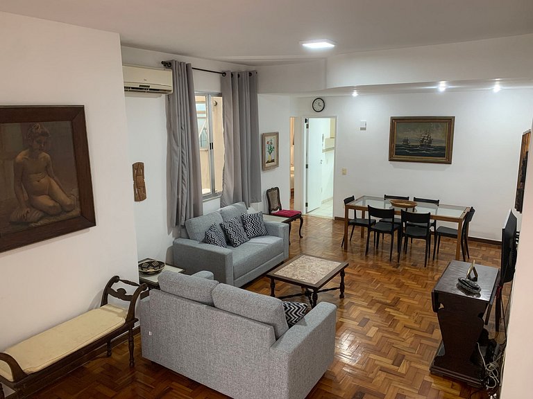 Copanema: 3 quartos c/ garagem em frente ao metrô.