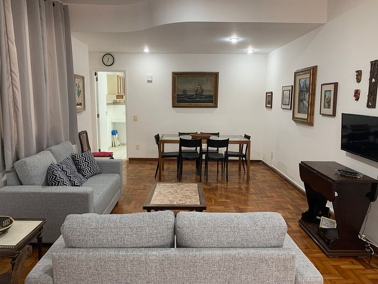 Copanema: 3 quartos c/ garagem em frente ao metrô.