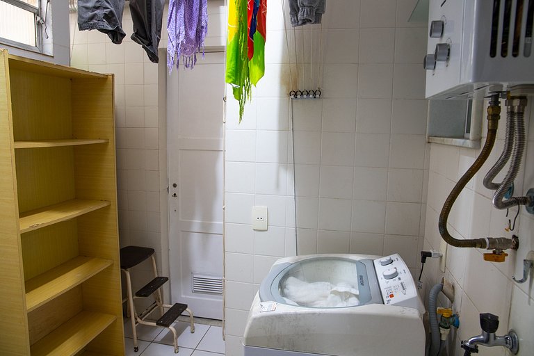 Quintal Ipanema: apto c/ pátio privado no Arpoador