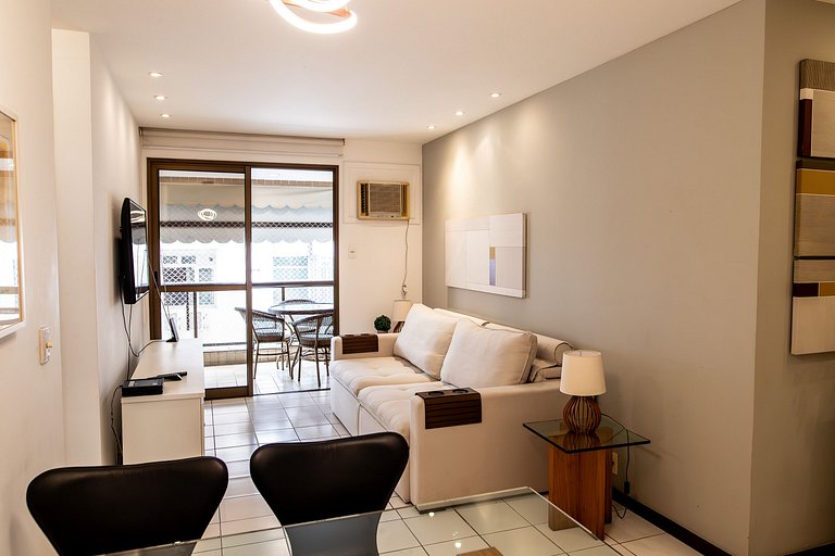 VilladiPalma Leblon: 2qts (1st), piscina e vaga!