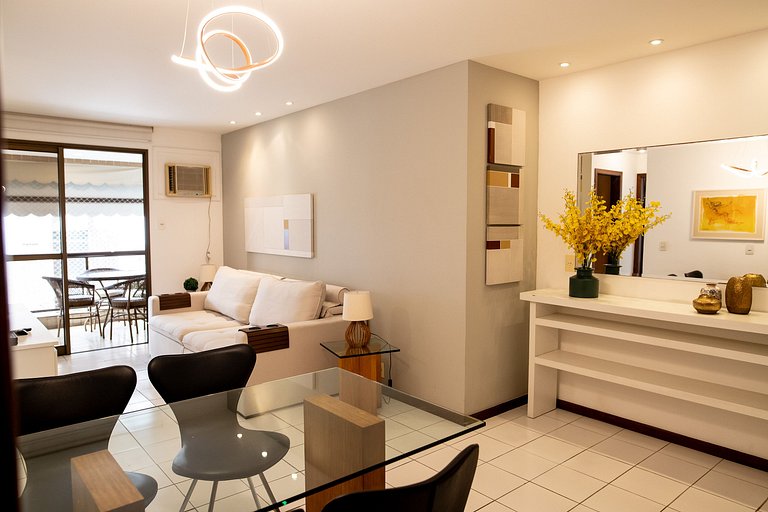 VilladiPalma Leblon: 2qts (1st), piscina e vaga!