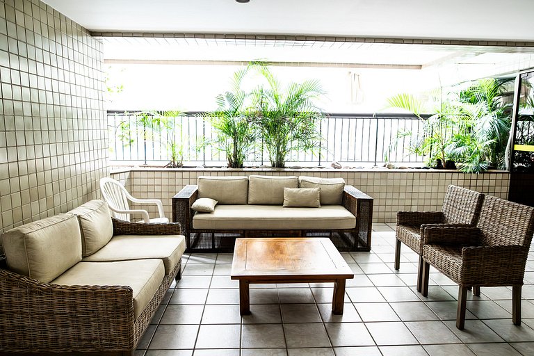 VilladiPalma Leblon: 2qts (1st), piscina e vaga!