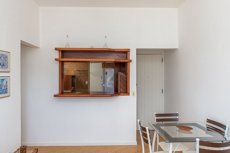 Mirante Leblon: 2qts c/ vista cristo, metrô e vaga