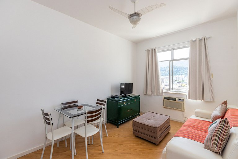 Mirante Leblon: 2qts c/ vista cristo, metrô e vaga