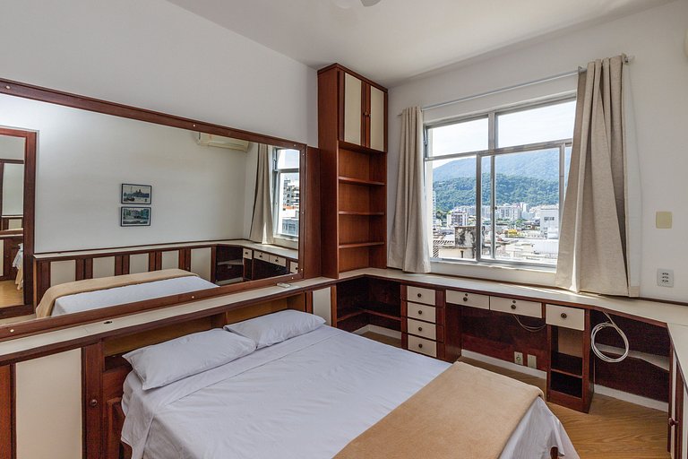 Mirante Leblon: 2qts c/ vista cristo, metrô e vaga