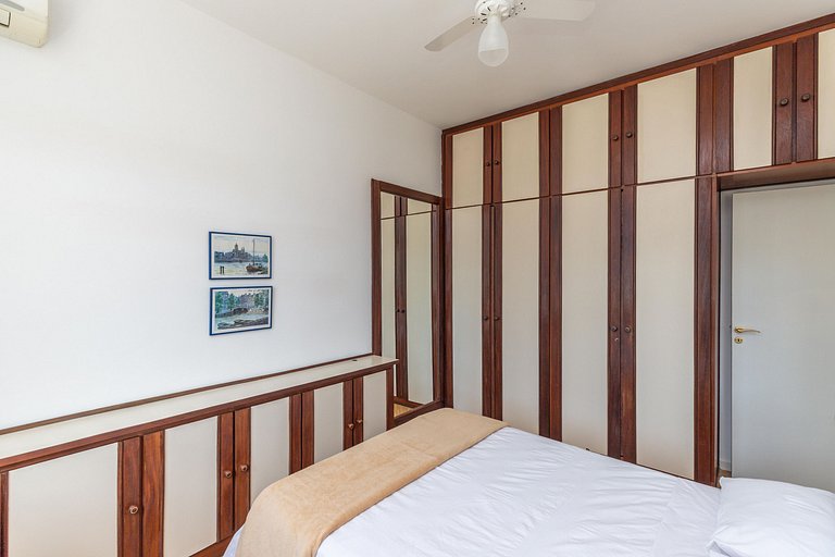 Mirante Leblon: 2qts c/ vista cristo, metrô e vaga