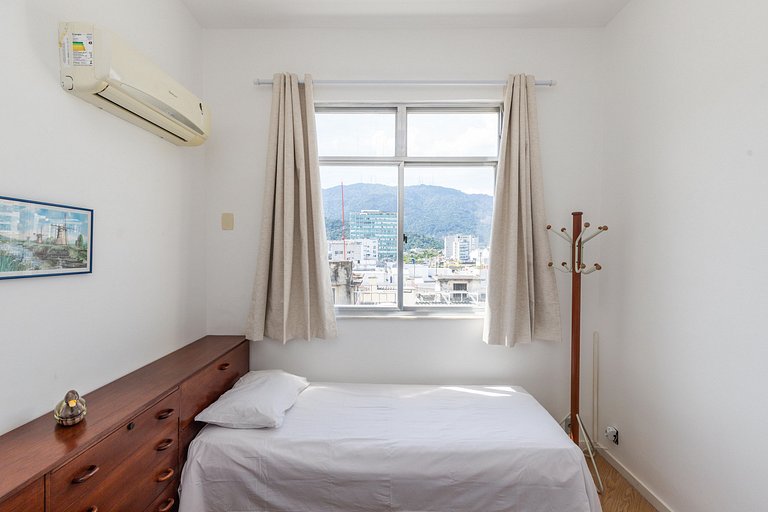 Mirante Leblon: 2qts c/ vista cristo, metrô e vaga