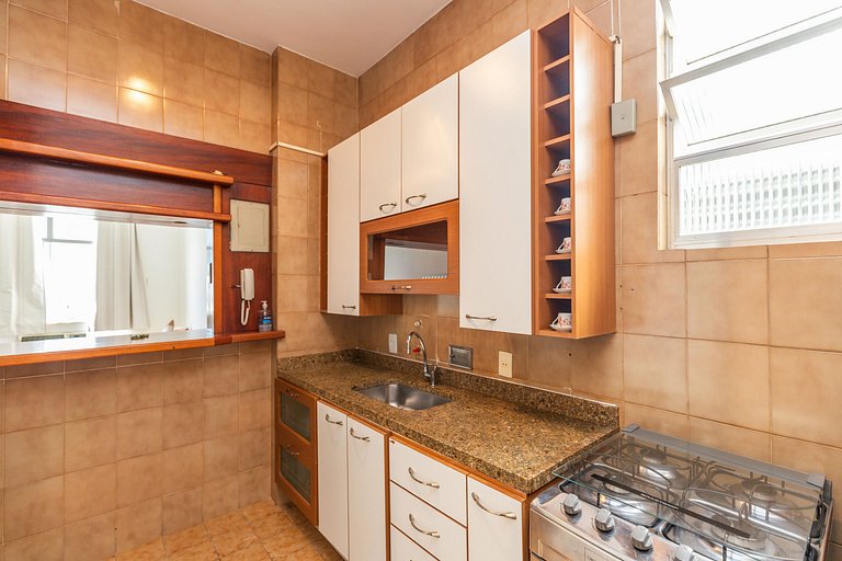 Mirante Leblon: 2qts c/ vista cristo, metrô e vaga