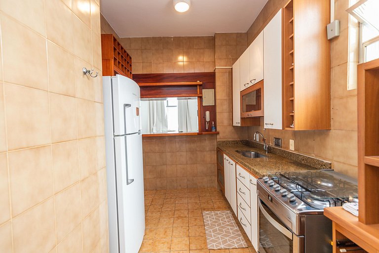 Mirante Leblon: 2qts c/ vista cristo, metrô e vaga