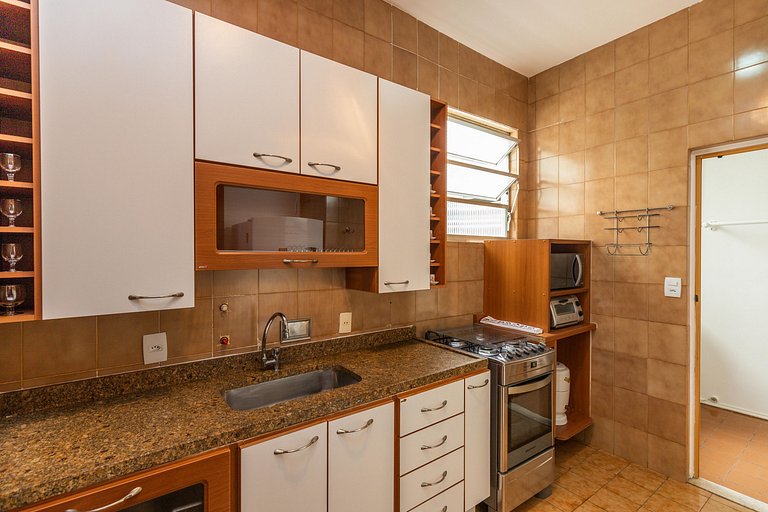 Mirante Leblon: 2qts c/ vista cristo, metrô e vaga