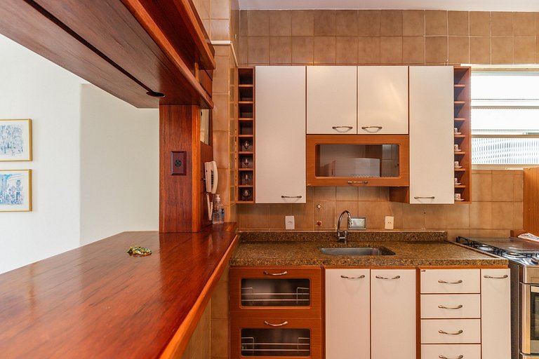 Mirante Leblon: 2qts c/ vista cristo, metrô e vaga