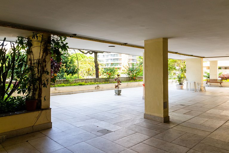 Mirante Leblon: 2qts c/ vista cristo, metrô e vaga