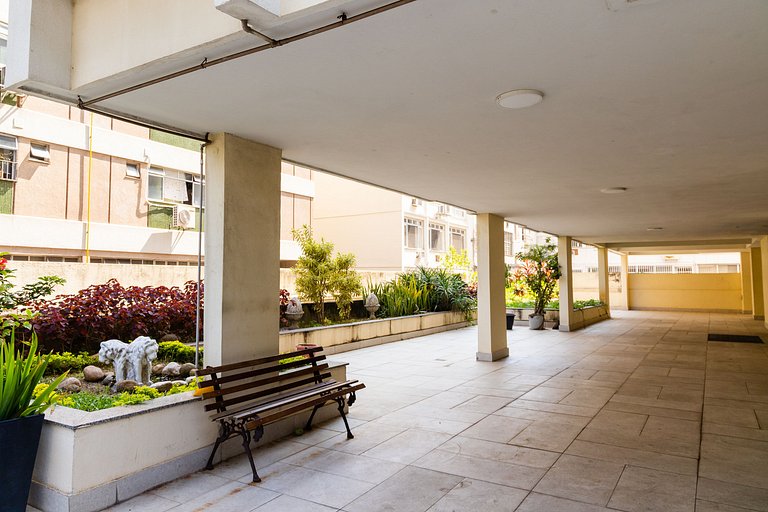 Mirante Leblon: 2qts c/ vista cristo, metrô e vaga