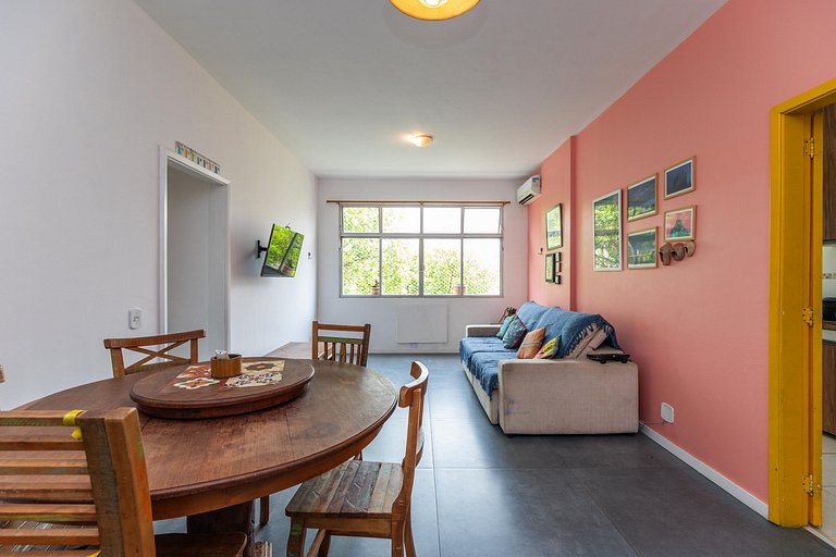 AconchegoMaracanã: 3 qts (1 esc); vaga na garagem!