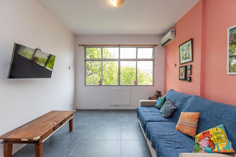 AconchegoMaracanã: 3 qts (1 esc); vaga na garagem!