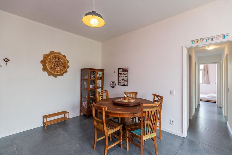 AconchegoMaracanã: 3 qts (1 esc); vaga na garagem!