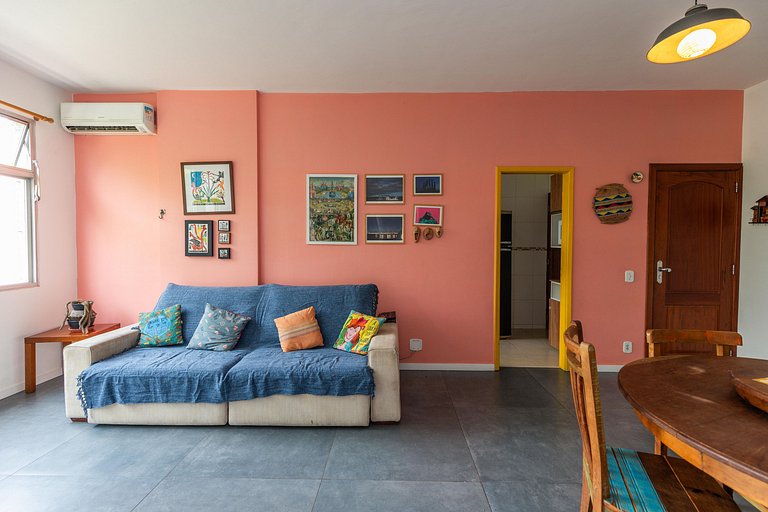 AconchegoMaracanã: 3 qts (1 esc); vaga na garagem!