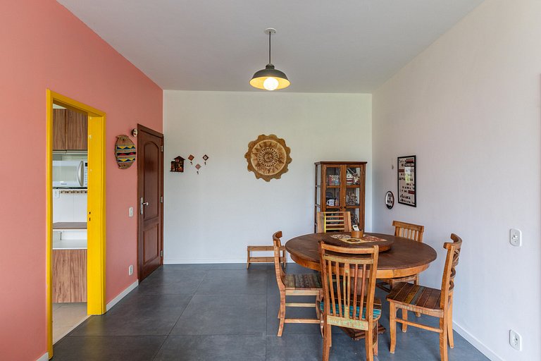 AconchegoMaracanã: 3 qts (1 esc); vaga na garagem!