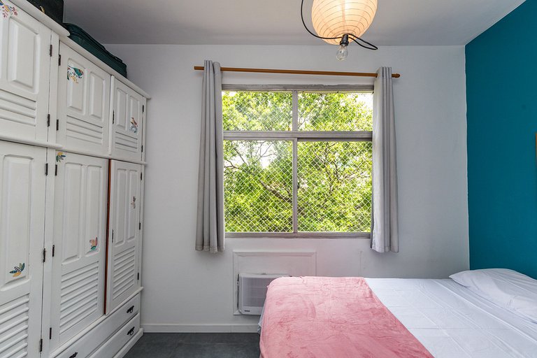 AconchegoMaracanã: 3 qts (1 esc); vaga na garagem!