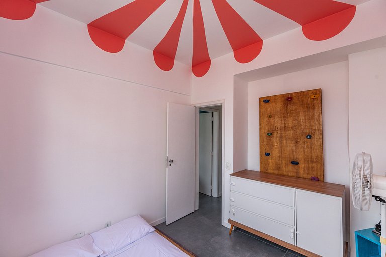 AconchegoMaracanã: 3 qts (1 esc); vaga na garagem!