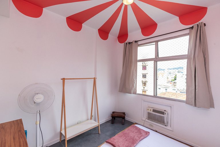 AconchegoMaracanã: 3 qts (1 esc); vaga na garagem!