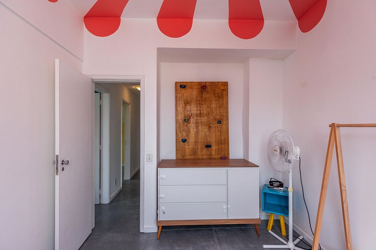 AconchegoMaracanã: 3 qts (1 esc); vaga na garagem!