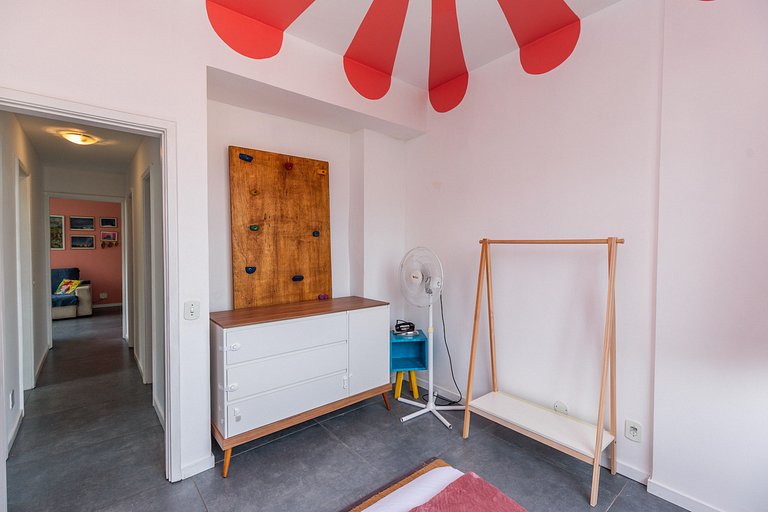 AconchegoMaracanã: 3 qts (1 esc); vaga na garagem!