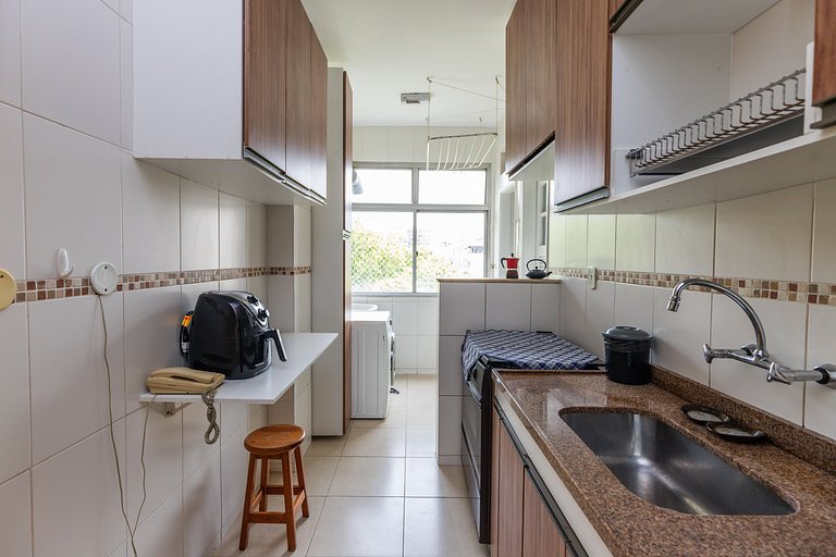 AconchegoMaracanã: 3 qts (1 esc); vaga na garagem!