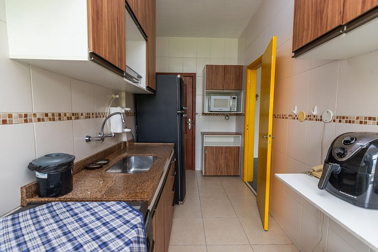 AconchegoMaracanã: 3 qts (1 esc); vaga na garagem!