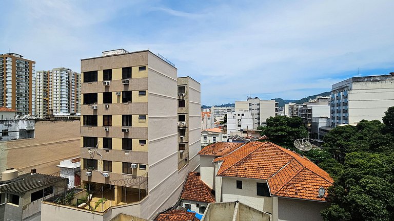 AconchegoMaracanã: 3 qts (1 esc); vaga na garagem!