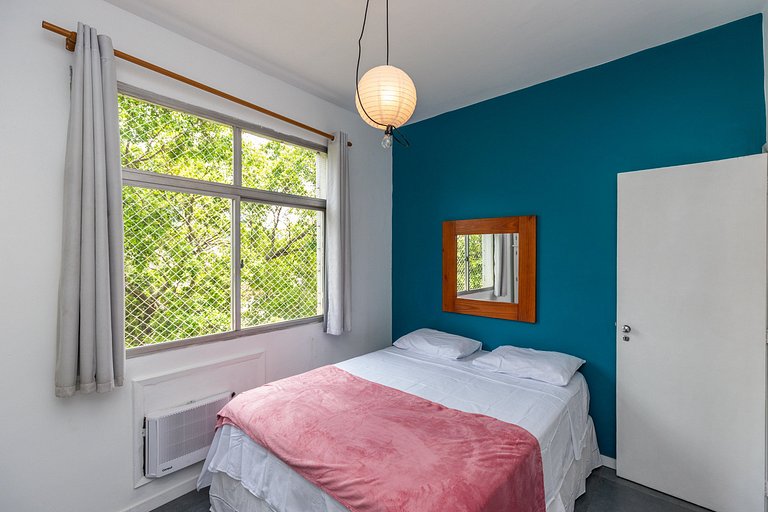 AconchegoMaracanã: 3 qts (1 esc); vaga na garagem!