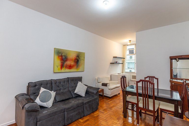 CopaHype: sala, 2 qts, conforto e tranquilidade!