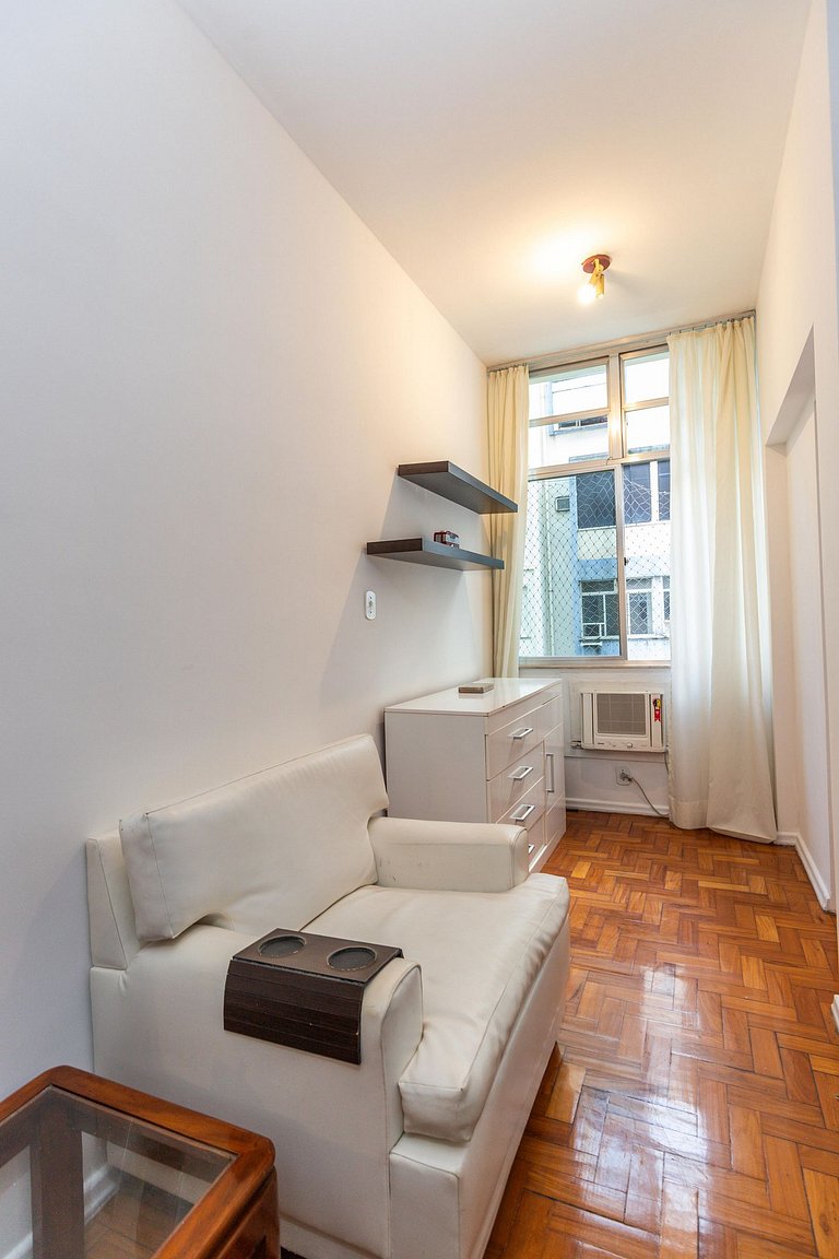 CopaHype: sala, 2 qts, conforto e tranquilidade!