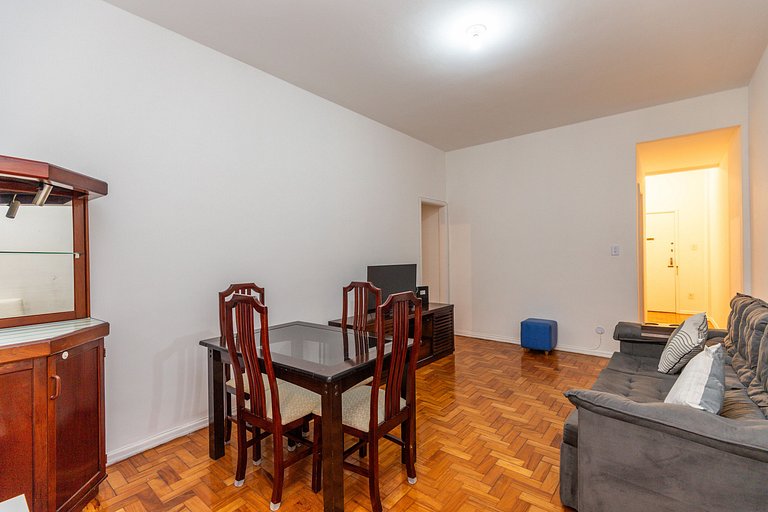 CopaHype: sala, 2 qts, conforto e tranquilidade!