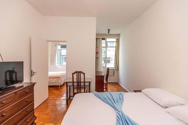 CopaHype: sala, 2 qts, conforto e tranquilidade!