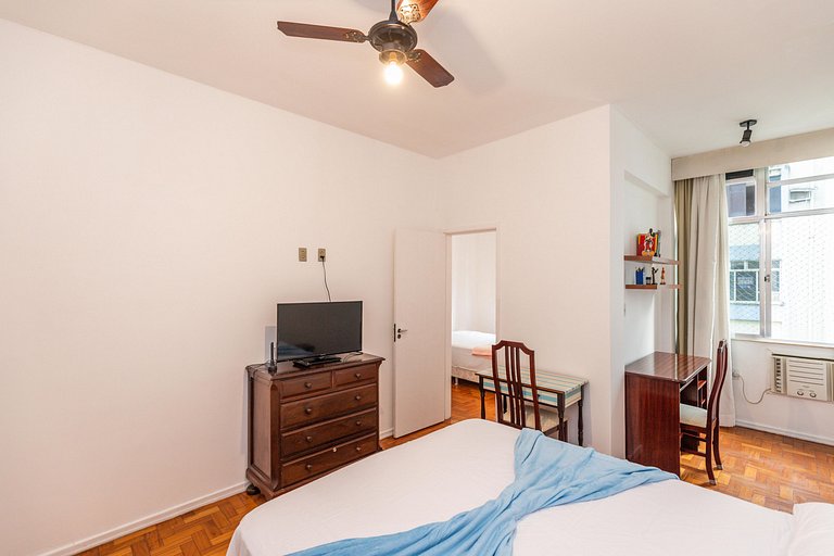 CopaHype: sala, 2 qts, conforto e tranquilidade!