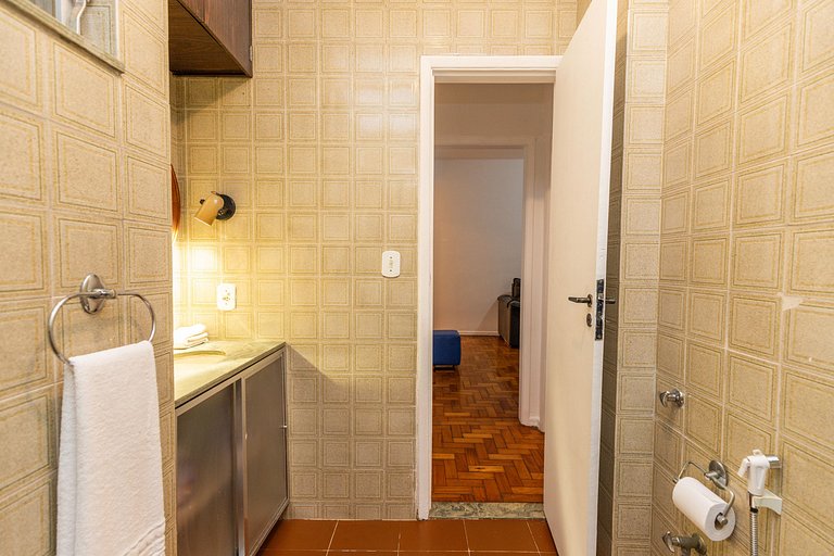 CopaHype: sala, 2 qts, conforto e tranquilidade!