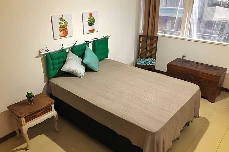 Copa Maris: seu 3 quartos ao lado da praia!