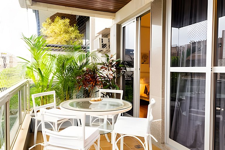 Leblon Elegance: 3 qts (1esc rev), varanda e 2 vgs