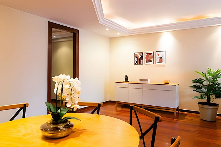 Leblon Elegance: 3 qts (1esc rev), varanda e 2 vgs