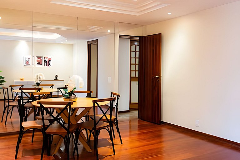 Leblon Elegance: 3 qts (1esc rev), varanda e 2 vgs