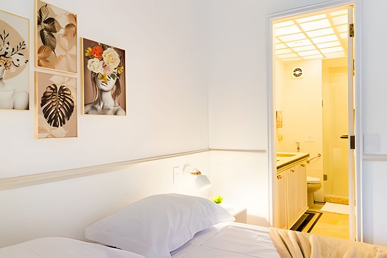 Leblon Elegance: 3 qts (1esc rev), varanda e 2 vgs