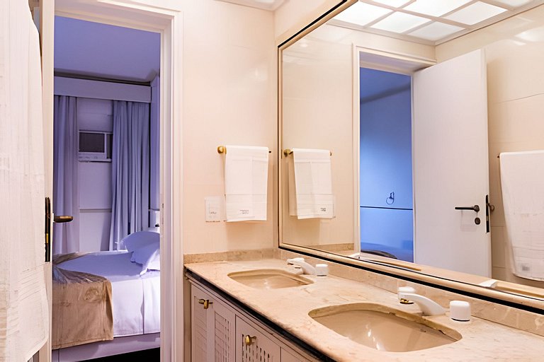 Leblon Elegance: 3 qts (1esc rev), varanda e 2 vgs