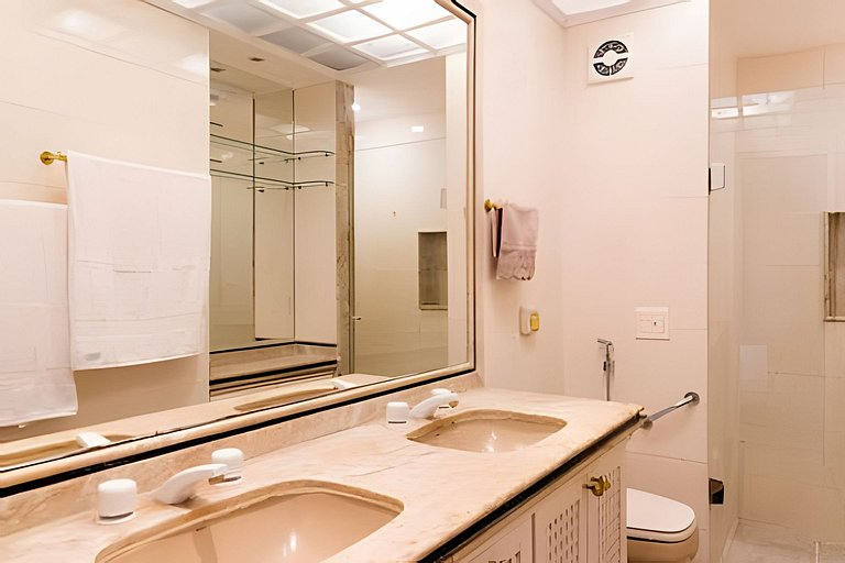 Leblon Elegance: 3 qts (1esc rev), varanda e 2 vgs