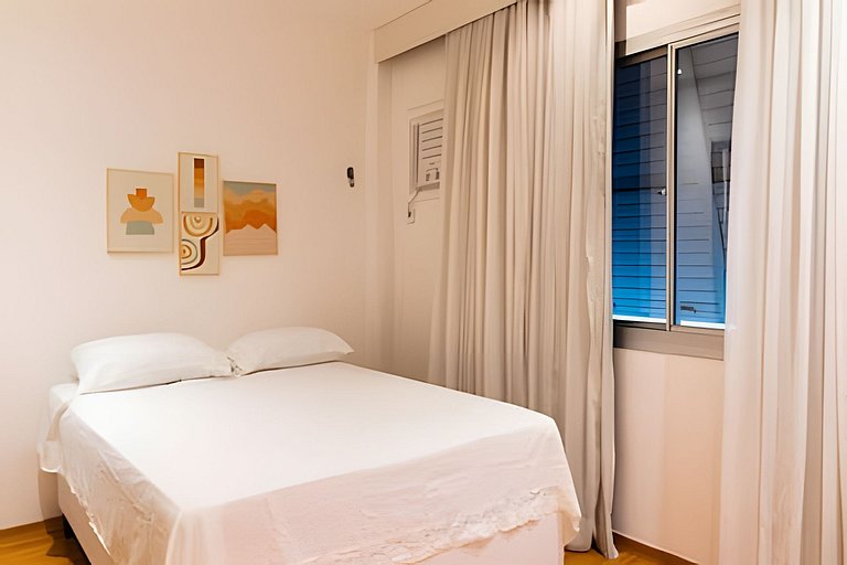 Leblon Elegance: 3 qts (1esc rev), varanda e 2 vgs