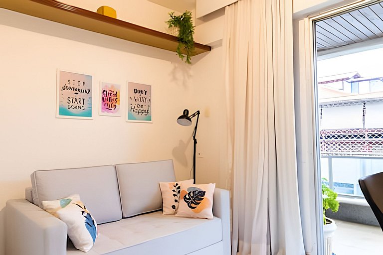 Leblon Elegance: 3 qts (1esc rev), varanda e 2 vgs