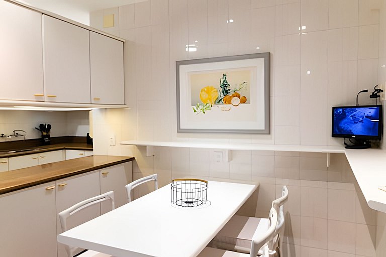 Leblon Elegance: 3 qts (1esc rev), varanda e 2 vgs