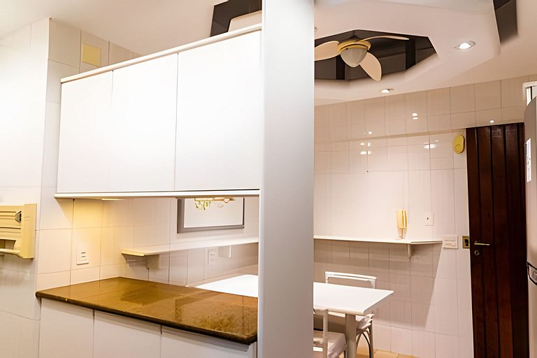 Leblon Elegance: 3 qts (1esc rev), varanda e 2 vgs