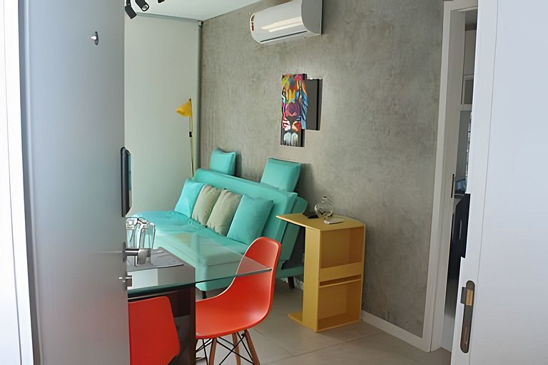 Lapa Mood: confortável quarto e sala com piscina!