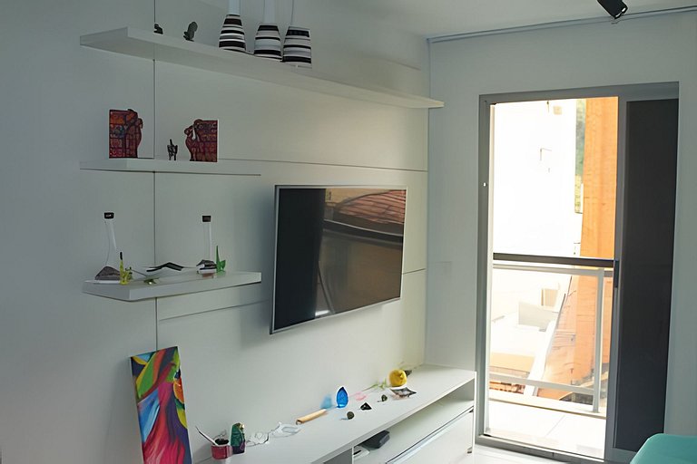 Lapa Mood: confortável quarto e sala com piscina!